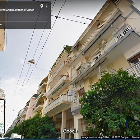 Pretty Rooms In Gold And Blue Apartment In Safe Central Area Atény Exteriér fotografie